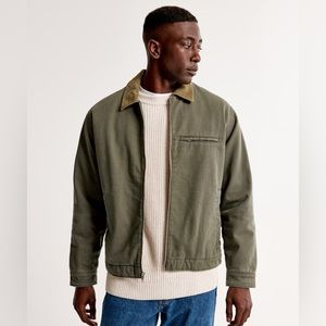NEW Abercrombie Workwear Lined Jacket